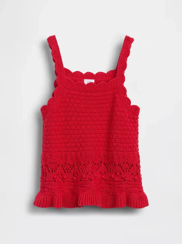 Débardeur festonné au crochet pour Bébé & Enfant