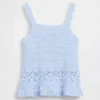 Débardeur festonné au crochet pour Bébé & Enfant