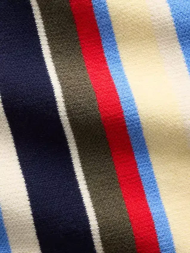Débardeur-pull à rayures 100 % coton avec encolure dos nu