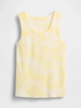 Débardeur tie-dye à côtes pour enfant