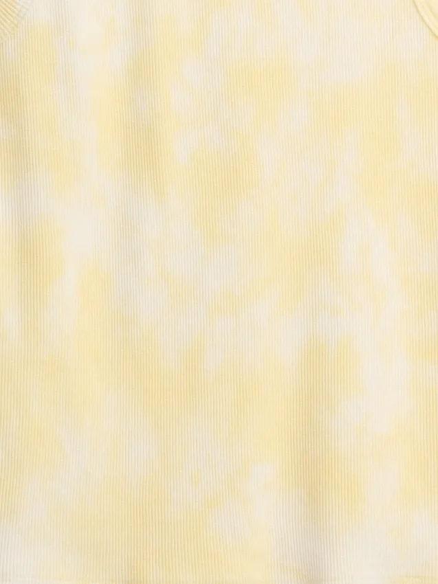 Débardeur tie-dye à côtes pour enfant