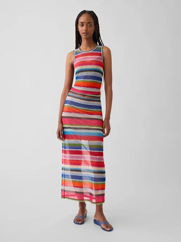 Débardeur transparent « Happy Stripe » de Gapstudio