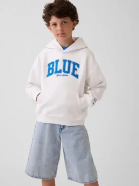 Découvrez le sweat à capuche ample Vintagesoft pour enfants de Gap
