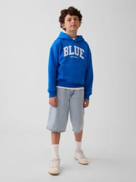 Découvrez le sweat à capuche ample Vintagesoft pour enfants de Gap