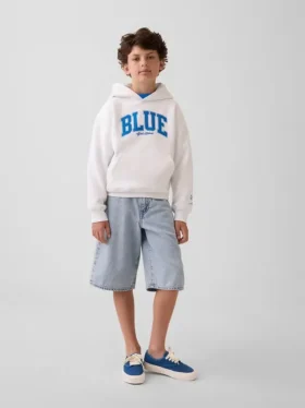 Découvrez le sweat à capuche ample Vintagesoft pour enfants de Gap