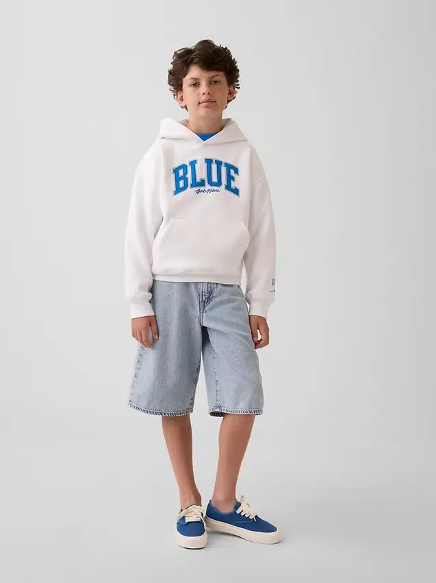 Découvrez le sweat à capuche ample Vintagesoft pour enfants de Gap
