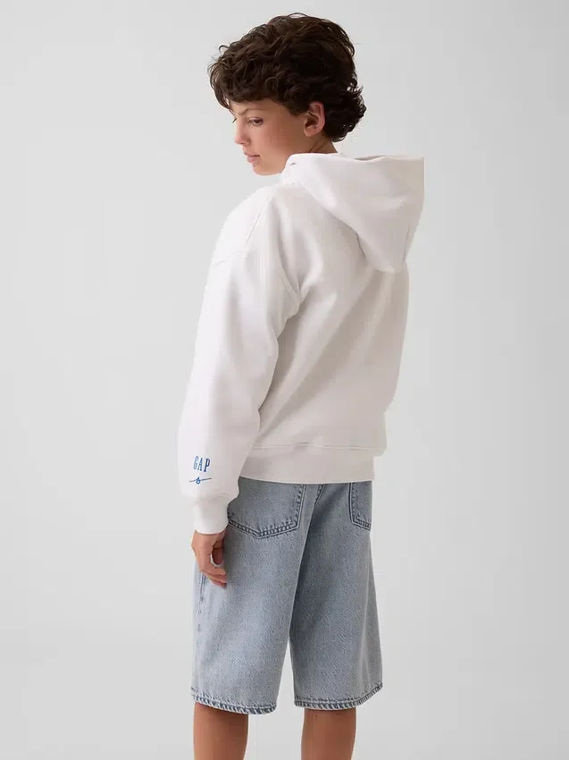Découvrez le sweat à capuche ample Vintagesoft pour enfants de Gap