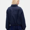 Doudoune en denim