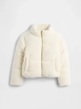 Doudoune en sherpa pour enfants
