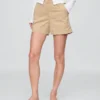 Downtown kaki Shorts 4"