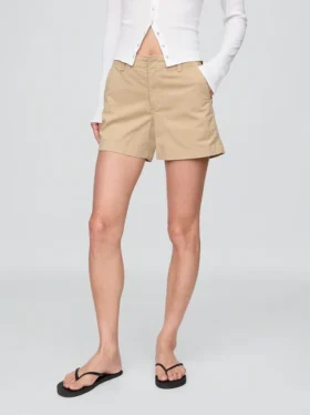 Downtown kaki Shorts 4″