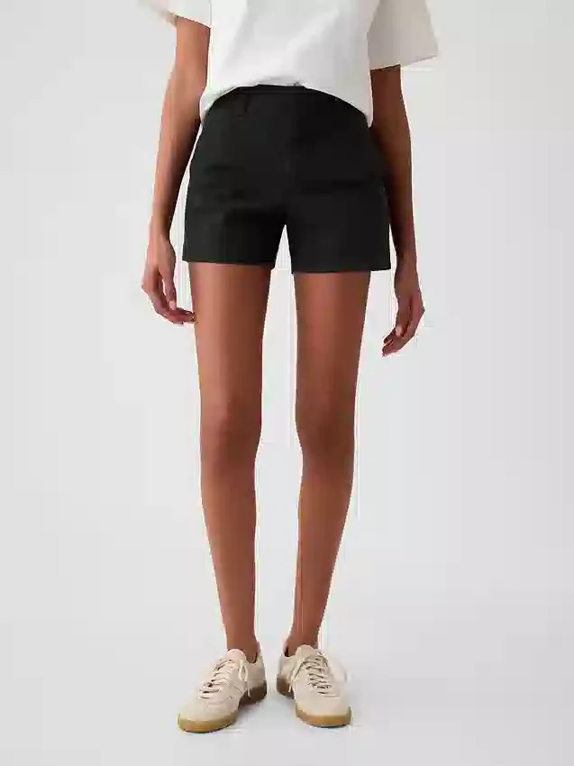 Downtown kaki Shorts 4"