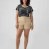 Downtown kaki Shorts 4"