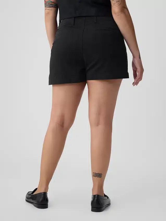 Downtown kaki Shorts 4"