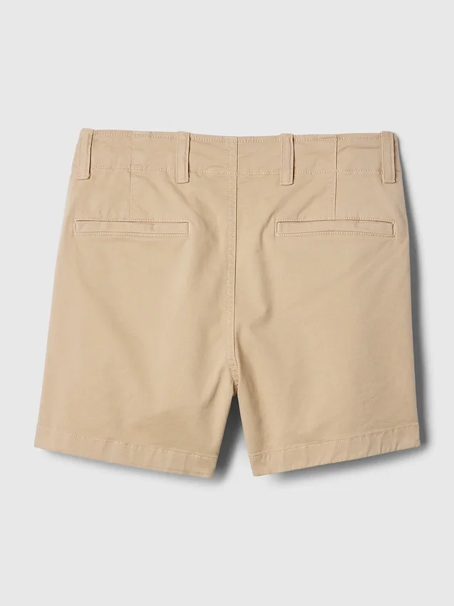 Downtown kaki Shorts 4"