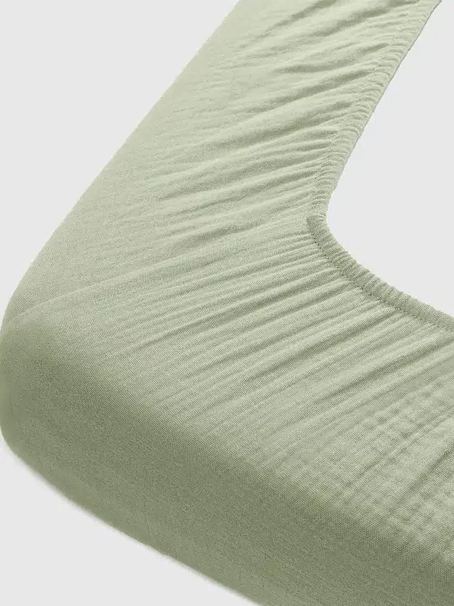 Drap-housse en mousseline de coton Comfy Cubs
