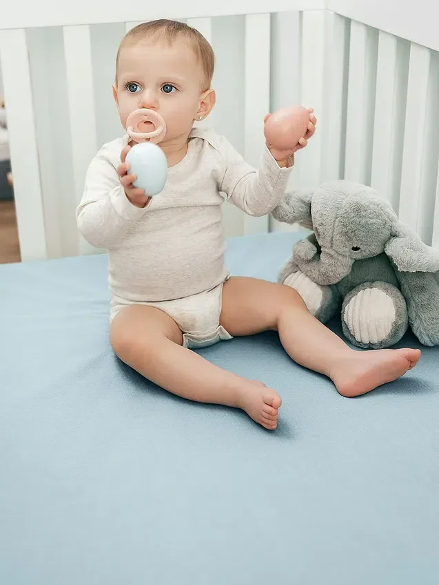 Drap-housse en mousseline de coton Comfy Cubs