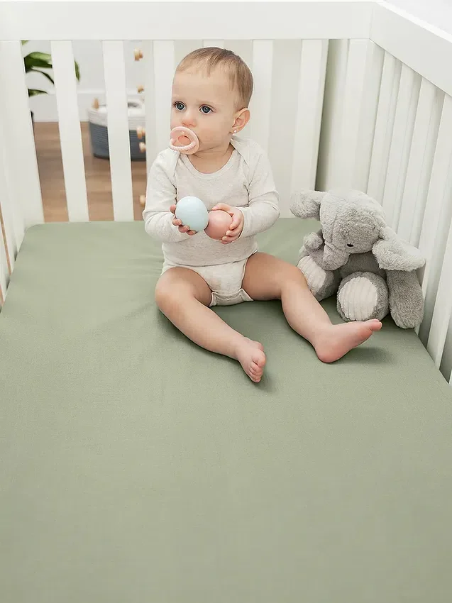 Drap-housse en mousseline de coton Comfy Cubs