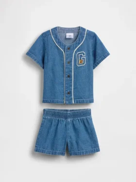 Ensemble « Baby Denim Varsity »