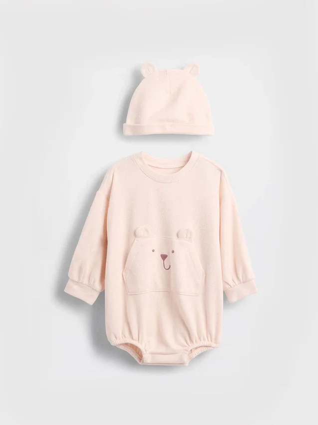 Ensemble « Baby Softspun Bear Bubble »