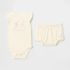 Ensemble bébé avec bodys « Bear » en Supima®