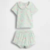 Ensemble Bodys Peter Pan en maille fine pour bébé