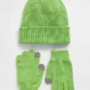 Ensemble bonnet et gants pour enfants