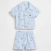 Ensemble « Cabana » en gaze de coton pour bébé