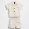 Ensemble chemise à poches pour bébé