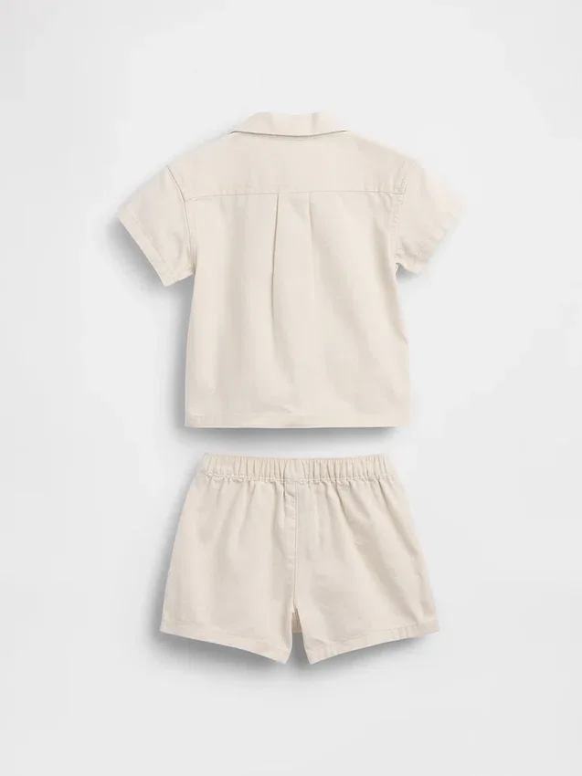 Ensemble chemise à poches pour bébé