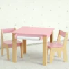 Ensemble comprenant une table et deux chaises pour tout-petits