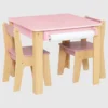 Ensemble comprenant une table et deux chaises pour tout-petits