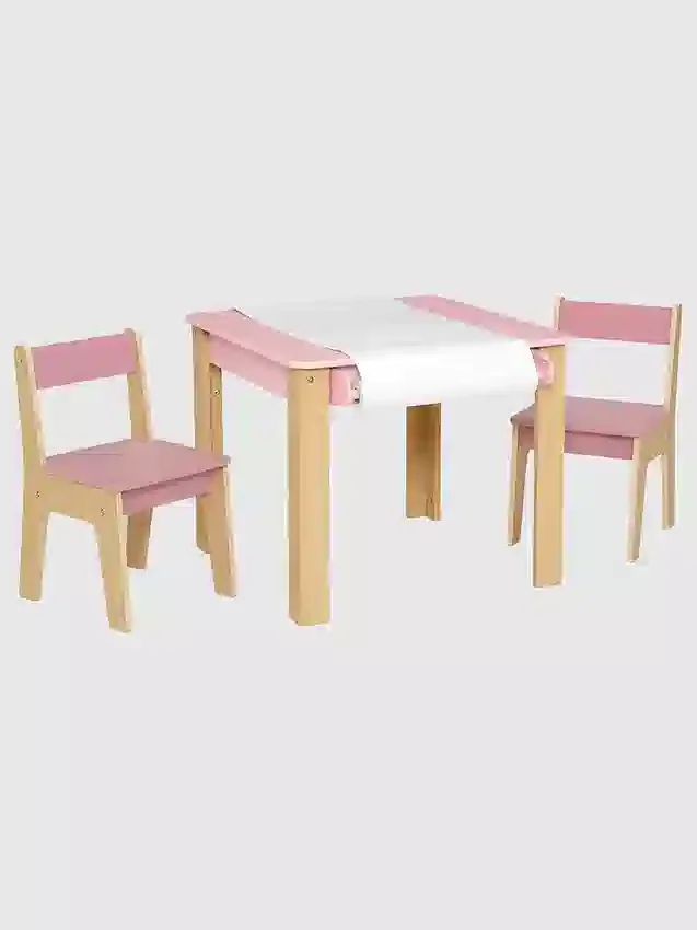 Ensemble comprenant une table et deux chaises pour tout-petits