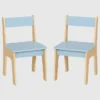 Ensemble comprenant une table et deux chaises pour tout-petits