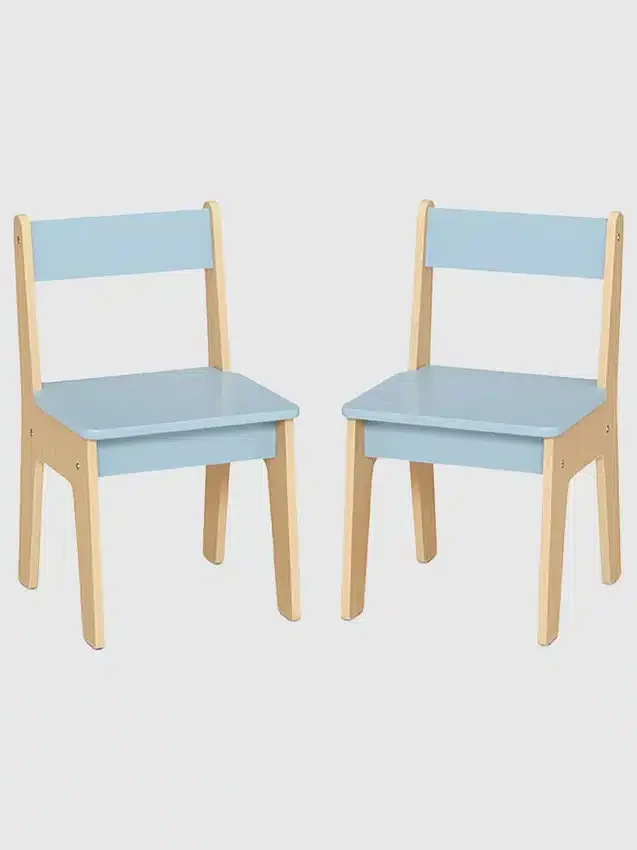 Ensemble comprenant une table et deux chaises pour tout-petits