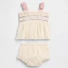 Ensemble débardeur brodé pour bébé