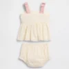Ensemble débardeur brodé pour bébé