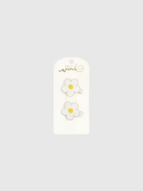 Ensemble de barrettes « Sweet Wink » en forme de marguerite