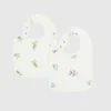 Ensemble de bavoirs « Petite tortue » en bambou