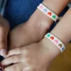 Ensemble de bracelets « Rainbow Hearts » Hart Mini and Me