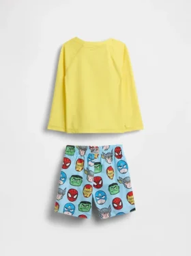 Ensemble de maillot de bain anti-UV Marvel pour Bébé & Enfant