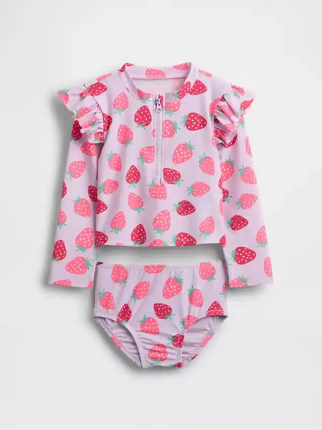 Ensemble de maillot de bain deux pièces anti-UV pour Bébé & Enfant
