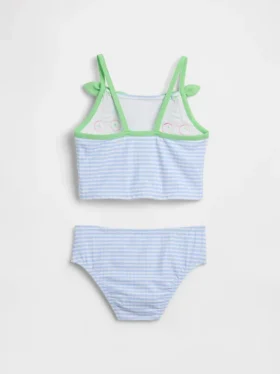 Ensemble de maillot de bain deux pièces en vichy cerise pour Bébé & Enfant