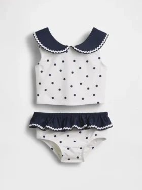 Ensemble de maillot de bain deux pièces style marin pour Bébé & Enfant