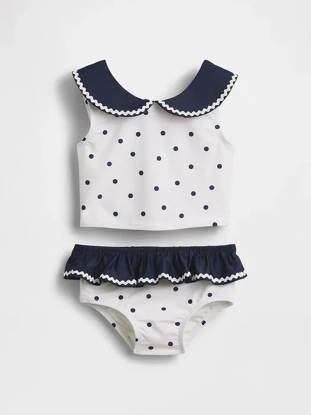 Ensemble de maillot de bain deux pièces style marin pour Bébé & Enfant