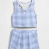 Ensemble de maillot de bain pour enfant : tankini et jupe-short