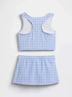Ensemble de maillot de bain pour enfant : tankini et jupe-short
