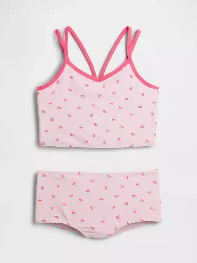 Ensemble de maillot de bain pour enfant : tankini et shorts de bain