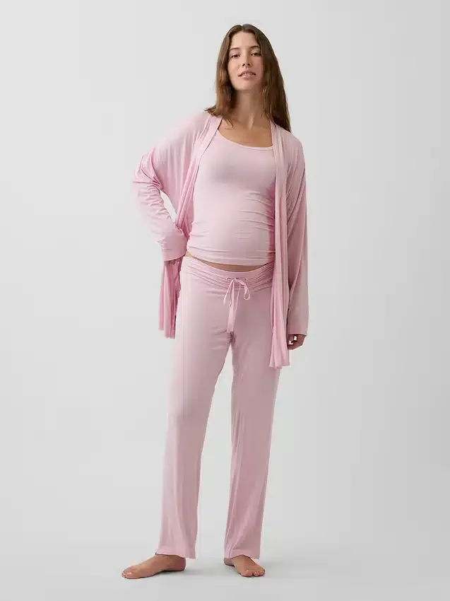 Ensemble de maternité 3 pièces en modal ultra-doux