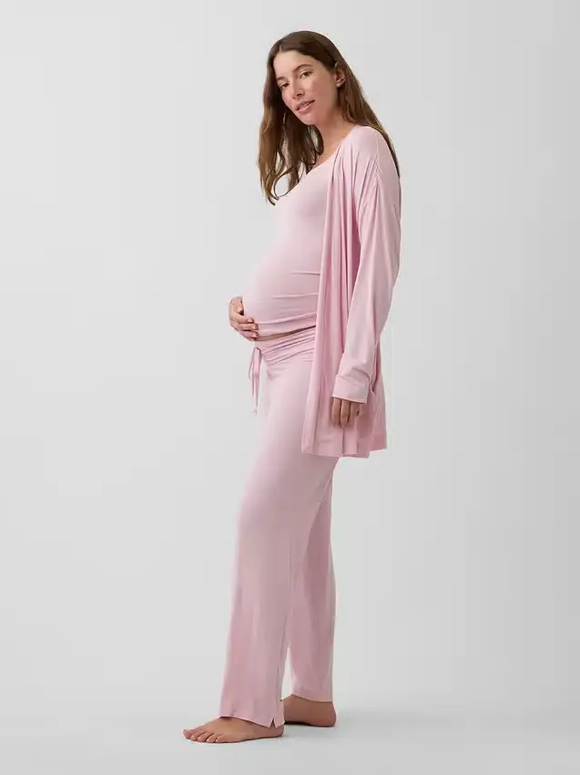 Ensemble de maternité 3 pièces en modal ultra-doux